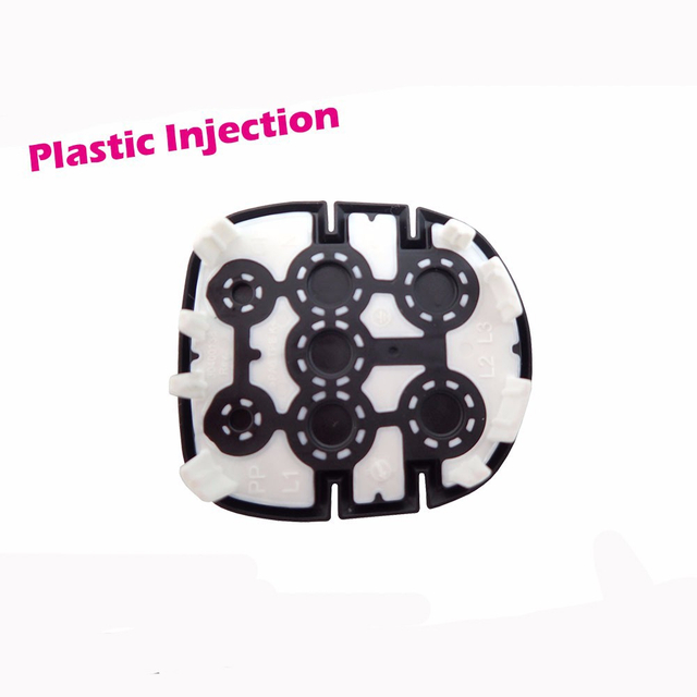 客製塑膠射出雙色射出-塑膠材料PP+TPR-榮紹塑膠射出成型工廠