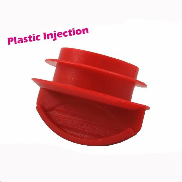 Plastic injection鋁擠塑膠側蓋-塑膠材料PE-榮紹塑膠射出成型工廠